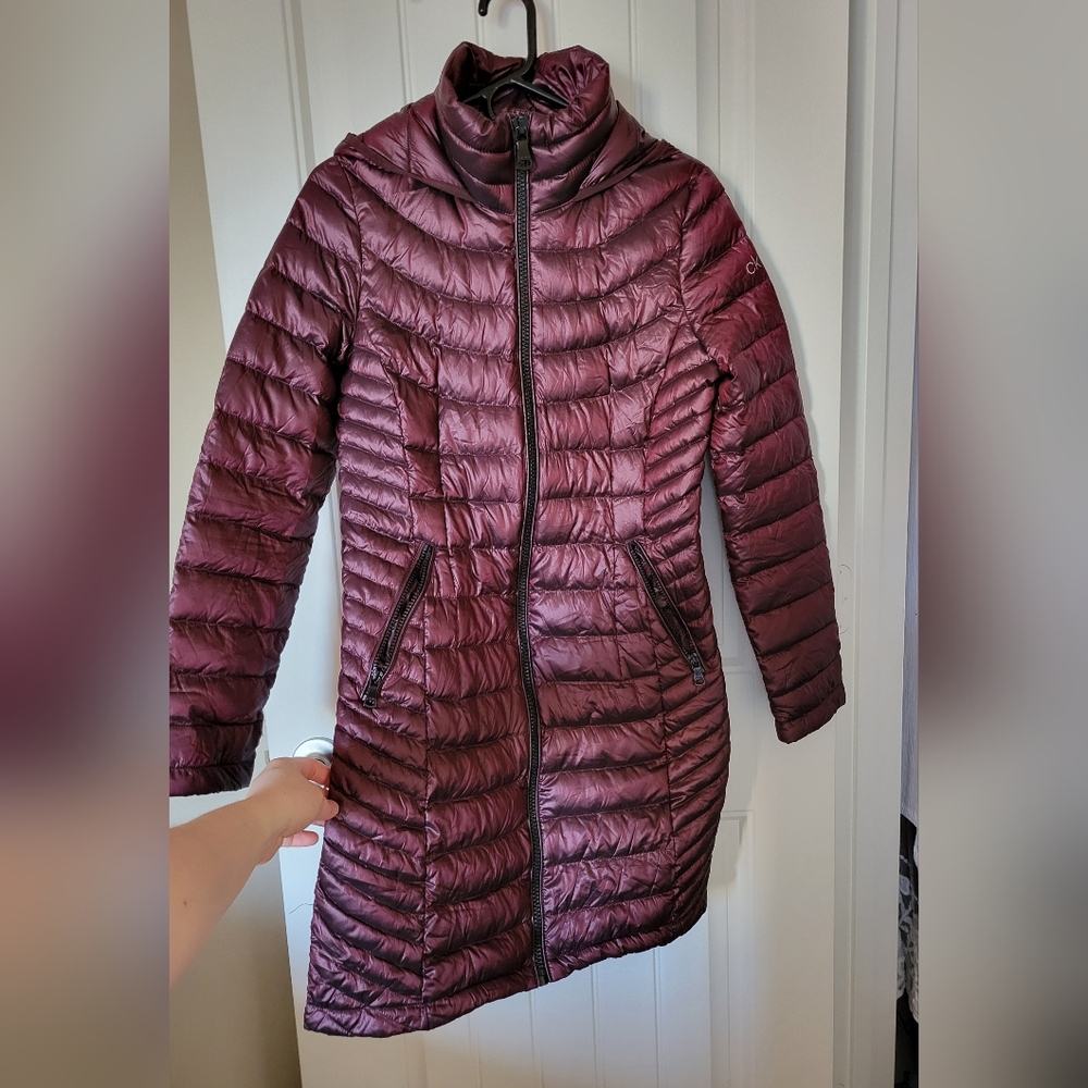 Women's CK 100% Down Packable Puffer Jacket - Small